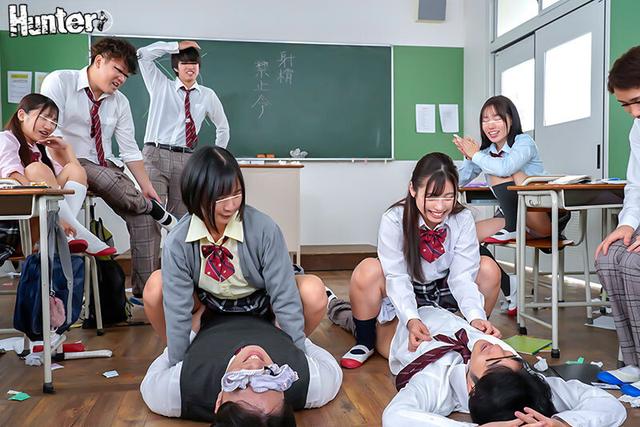 校内射精は即退学！寸止めハイスクール！学校の至る所で当たり前の様にSEXする生徒たちに射精禁止令！それでも射精寸前ギリギリSEXを楽しみ… サンプル画像 7