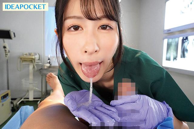 携帯ナースコールで24時間口内射精OK！ 即尺超好きおしゃぶり痴女ナース 鈴乃ウト サンプル画像 7
