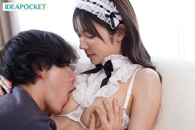 童貞専用メイドカレンさんのSEXレクチャー個人レッスン ハートとチ〇ポを優しく包み込んでくれる最高の筆おろしご奉仕セックス 楓カレン サンプル画像 2