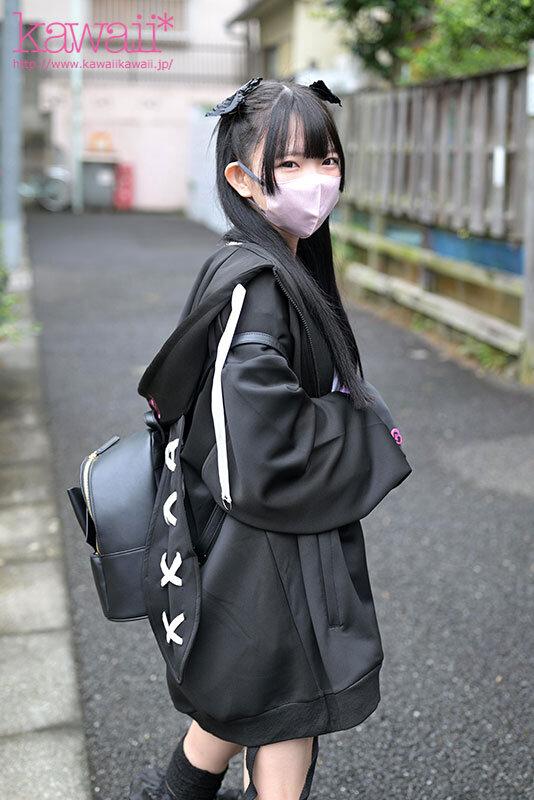 【VR】マスク少女ひなのちゃん 甘くて幼い声、膨らんだ乳房、地雷系メイク…居場所のない訳あり家出ムスメ サンプル画像 2