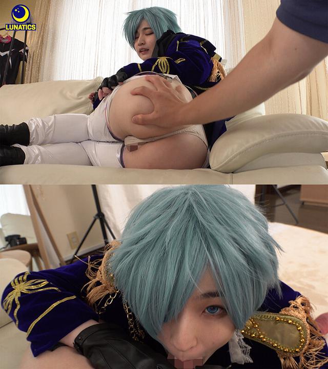 男装コスプレイヤーの未開発デカクリま○こを舐め堕としクンニ調教でお漏らし中毒に仕立て上げ 中出しするいいなりオフパコ撮影会 姫野らん サンプル画像 2