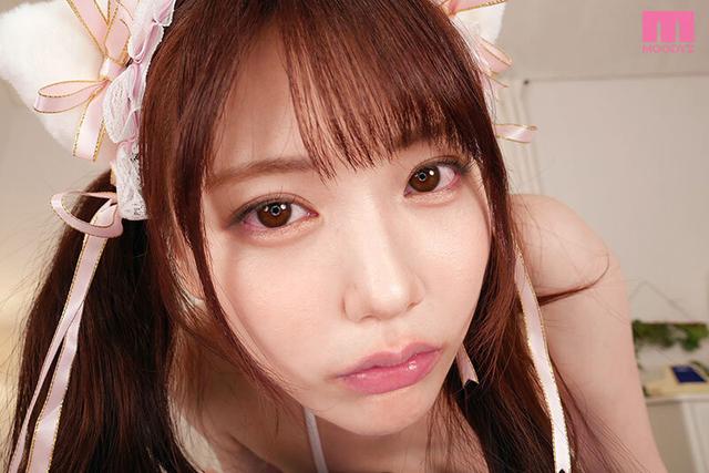 【VR】【俺専用メイドはツンデレが過ぎる】絶対に言いたくない恥ずかし淫語を連呼させて意地悪しまくったらチ●ポ握った瞬間にニヤニヤ顔でシコられまくる立場逆転イチャラブSEX 石川澪 サンプル画像 17