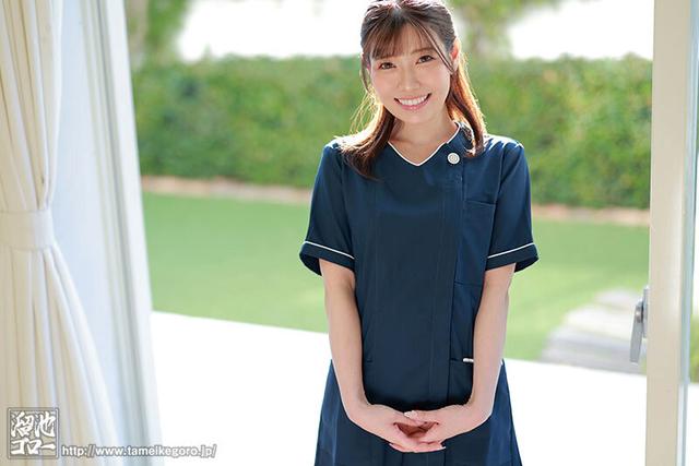 新人 真城かのん26歳 表参道の歯医者さんで見つけた、笑顔がまぶしすぎる人妻歯科衛生士AVデビュー サンプル画像 1