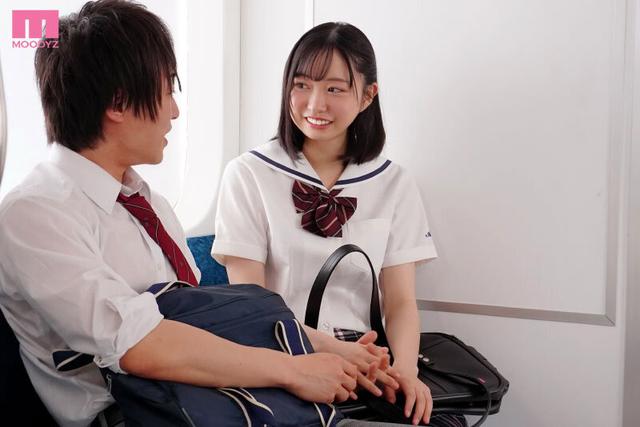 制服マニアの中年男たちに通学中の電車でイキ堕とされた内気な僕の彼女 胸糞痴●NTR 小栗みゆ サンプル画像 2