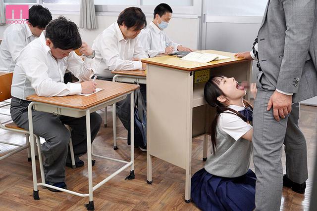 先生、お願い イカせてください… 嫌だと言えない私。転任して来た教師のチ〇ポに学校中のあちこちで声も出せずにイカされ続けて私の心は、揺れ動いていました。 宮崎千尋 サンプル画像 9