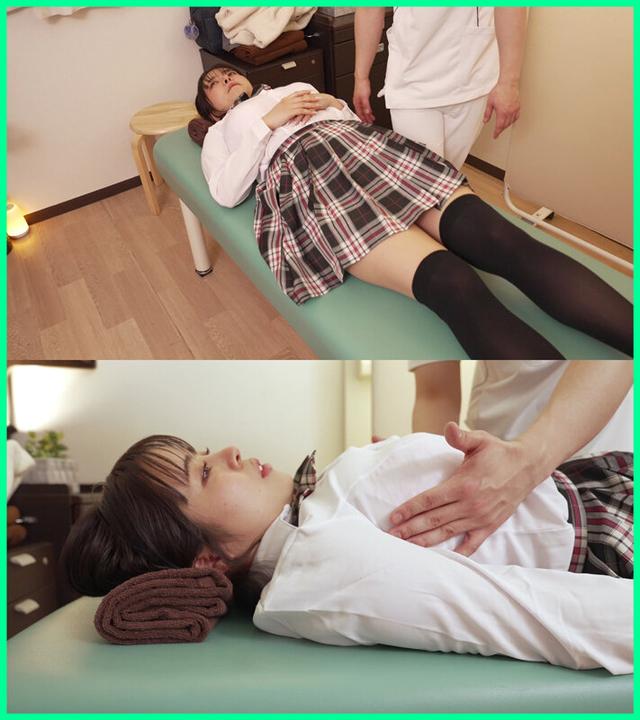 整体院に付いてきた俺の彼女が「爆乳は肩が凝る」という理由で一緒に施術を受けることに… カーテン一枚隔てた向こうからオホ声が聞こえてきたんだが… 羽月乃蒼 サンプル画像 3