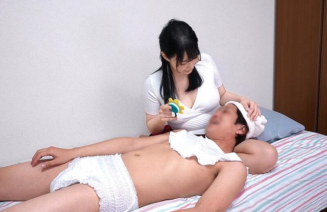 欲情する息子チ●ポを愛あるセックスで鎮めてくれる溺愛爆乳ママとのヤリまくり性活 鬼塚もなみ サンプル画像 9
