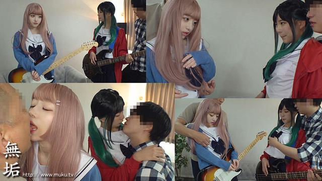 発情期で盛り中のバンド女子たち セックスにハマり過ぎてる美少女たちとオフパコ乱交。中出し、汁まみれ、イキまくり。 渋谷あかり 小島みこ サンプル画像 1
