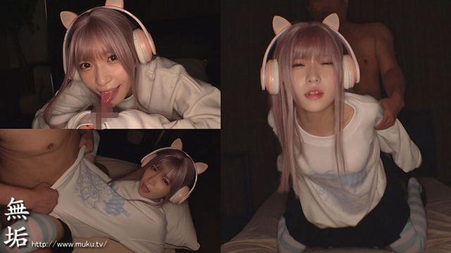 萌え袖 細身美脚 中出し放題 従順コスプレ少女を猛烈にハメ倒す 絶対着衣性交 円井萌華 サンプル画像 6