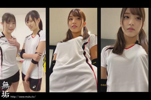 170cm高身長女子バレー部がまさかの全員ドスケベ。 汗の匂いが香る部活女子達が肉食痴女責めハーレム逆4P 木下ひまり 入間茜 滝ゆいな サンプル画像 2