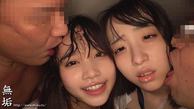 舐め特化 従順制服少女達を唾液まみれにして汚す。顔面ベッロベロ全身ドッロドロ唾だく中出し交尾。 サンプル画像 10