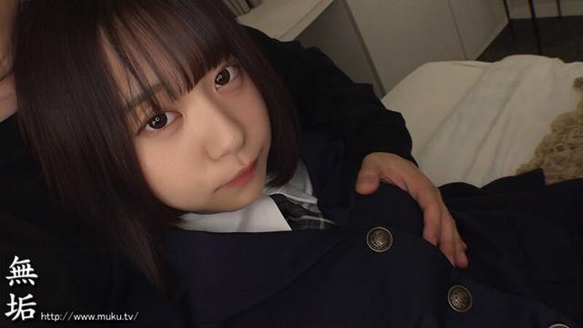 スレンダーな制服少女を、ただ欲望のままに汚したい。 制服フェティシズム（MUKD-543） サンプル画像 8