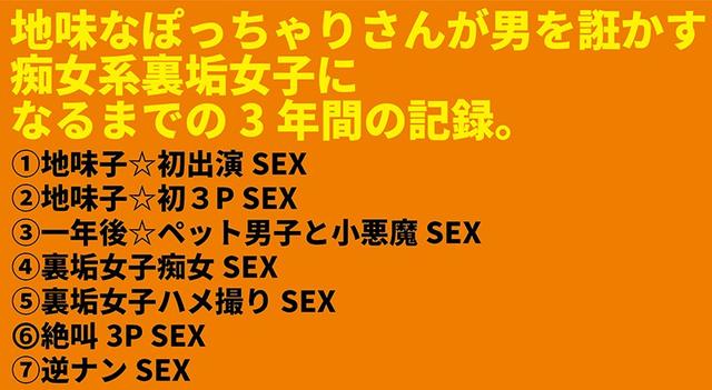 Mカップ樽モンスター豪華丼 7SEX収録×4時間 ～地味子がカリスマ裏垢女子になるまでの3年間の記録～ サンプル画像 1