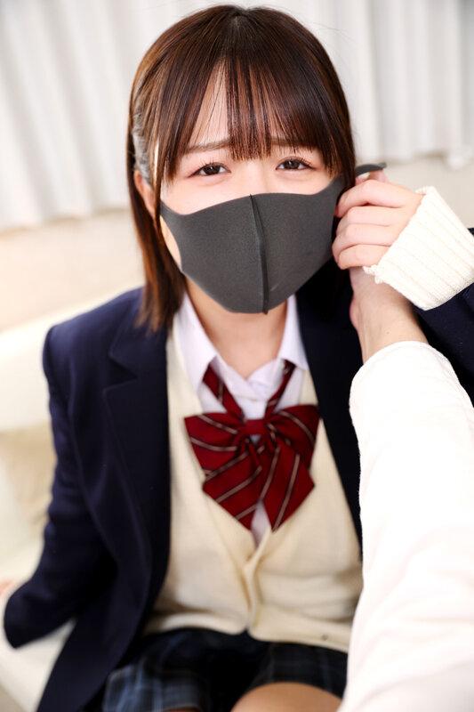 【VR】マスク姿が可愛い【シン・肉感追尾特化】けれども小生意気なP活J●にゴム外し生SEXでガツンと制裁！！何度もイキまくり連続中出しでワカラセタVR Kちゃん サンプル画像 8