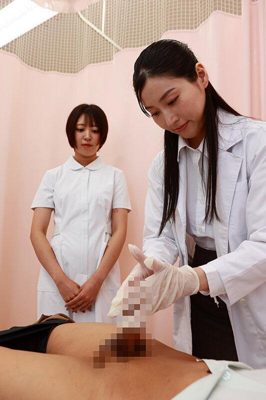 評判通り美人だった泌尿器科女医・藤咲先生に再びギン勃ちチンポを見せつけたら中●しSEXできるのか？（2） サンプル画像 14