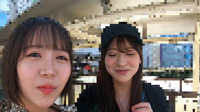 レズ旅（4）～カワイイ女子2人がマ●コを濡らしながらイチャラブする初めてのお泊り サンプル画像 1