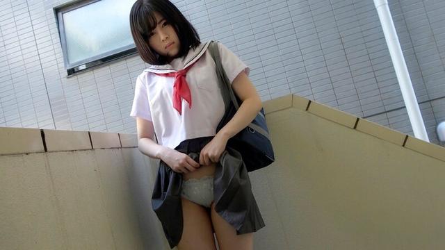 円女交際中出しoK18歳 白肌美乳むっつりガチエロ娘 霧島さな サンプル画像 3