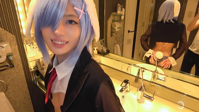 同人AV【デレデレ恋愛セックス備忘録】可愛すぎる童顔美爆乳レイヤー＆身長140cm台ミニマム美少女レイヤー豪華2本立て！【Jcupスイカおっぱい】【ほぼ処女】【超絶スレンダー】【極小雑魚マ●コ】【唾と精子ゴク飲み】 サンプル画像 7