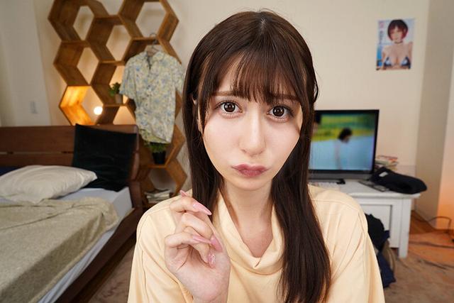 【VR】初めての彼女はウブデレ！？イチャラブ生性交に大興奮！ 桃咲ノア【8K】 サンプル画像 3