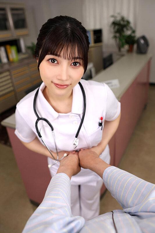 【VR】初めての入院生活で担当になったのはキスで病気が治ると本気で信じ込む恋愛体質の新人ナース 石川陽波 サンプル画像 5