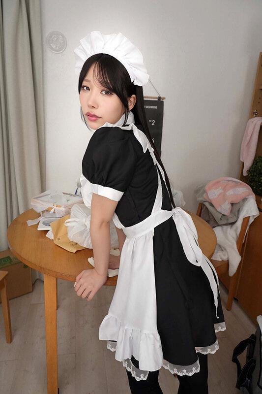 【VR】焦らされ、悶絶するボクを見下ろしながらも可愛がる！派遣型メイドの甘美サディズムで連続射精 尾崎えりか サンプル画像 3