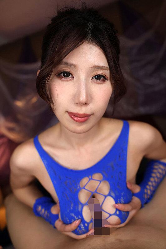【VR】メスの匂いが漂う距離感で、舌先と爆乳を見せつけられるエロ濃度の高いオナサポ 谷あづさ サンプル画像 13