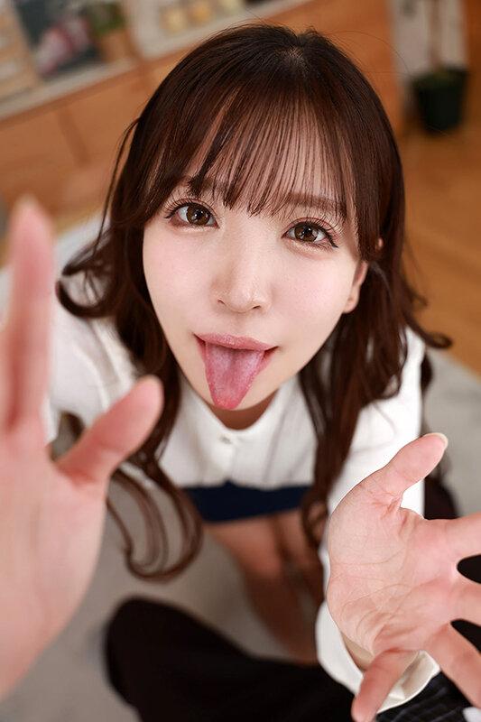 【VR】甘やかされて…煽られて…緩急淫語と変速ギア騎乗位でM男の反応を楽しみ弄ぶチ〇ポ殺し部屋 小那海あや サンプル画像 4