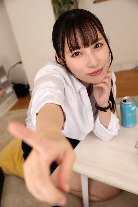 【VR】ほろ酔いのカワイイ同期を無理にハメると嫌がりながらも感じまくり、容姿に似合わぬ下品なオホ声が止まらないド変態オンナだった 松井日奈子 サンプル画像 5