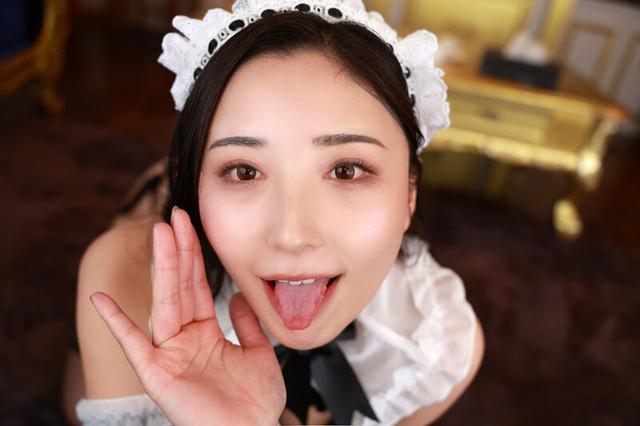 【VR】ぬるぬる淫乱ど変態メイド ご主人様も自分も気持ちよくなっちゃう射精生活 北野未奈 サンプル画像 4