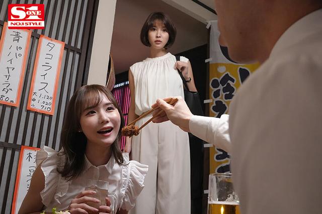 キレイ系‘女上司’とカワイイ系‘女部下’との社内2股がバレて…嫉妬に狂い僕のチ●ポを奪い合うSEXスキル抜群な彼女達に一晩中抜かれまくった僕 葵つかさ miru サンプル画像 3