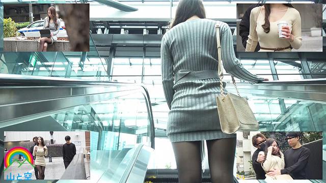 『恨むなら自分の巨乳を恨めよw』ビジネス街で見かけた巨乳OLを拉致 抵抗したら泣きじゃくるまで連発ビンタでわからせる！半グレ集団輪● 椎菜える サンプル画像 3