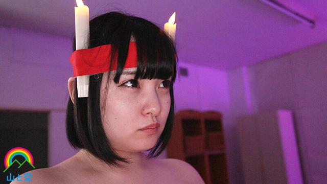 見られたくないけど見られたい性癖の女子 怪奇現象を解決するため校内を全裸徘徊するとさまよう霊魂に全裸を見られてしまい恐怖と羞恥が入り混じり放尿発情し… 愛宝すず サンプル画像 10
