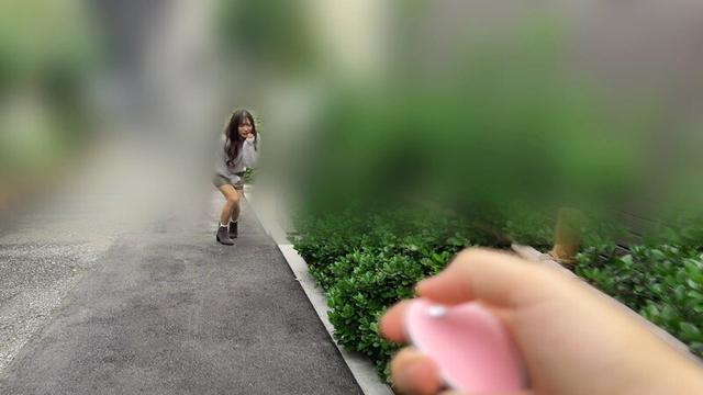 リモバイ発動中にベロキス発情したあやさんは潮吹きして中出しして痙攣中 野外デートでリモバイ接吻しまくったらガクブル中出しSEX 小那海あや サンプル画像 2