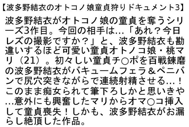 【お得セット】AV女優禁止2・塀の中の奇妙な女囚人・波多野結衣のオトコノ娘童貞狩りドキュメント3 サンプル画像 6