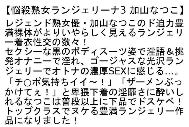 【お得セット】悩殺熟女ランジェリーナ・2・3 サンプル画像 6