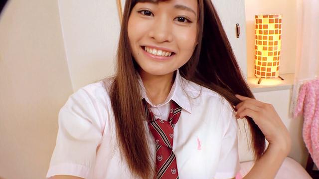 制服美少女自画撮り投稿オナニー サンプル画像 18