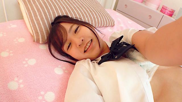 制服美少女自画撮り投稿オナニー サンプル画像 7