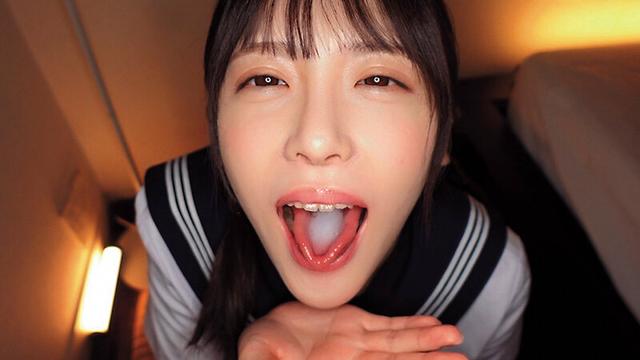 ザーメンごっくん・べぇ～めちゃカワ特化フェラチオ映像集4時間 サンプル画像 18