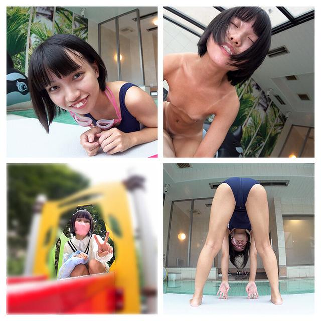 夏休みFカップゆらちゃんと卑猥なごっくんプール教室 夏色8時間2枚組special edition サンプル画像 13