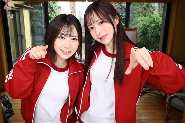 【VR】【8K VR】エースの為に、仲良しマネージャーコンビに全てを管理され、性欲なくなるまで絞り取られる管理合宿 恵奈先輩・ゆい先輩 サンプル画像 3