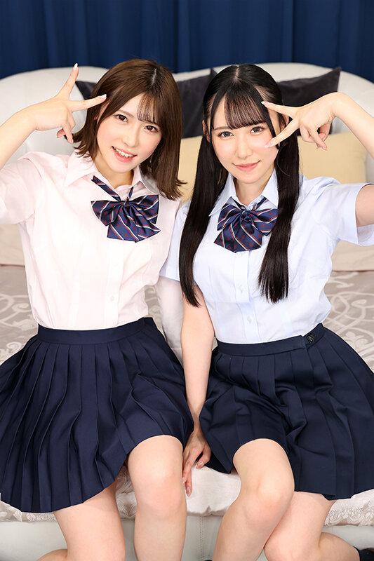 【VR】【8K VR】チアJ系生ハメ中出し何度もチ○ポで教育的わからせセックス！ 皆瀬あかり・ゆめ莉りか サンプル画像 6