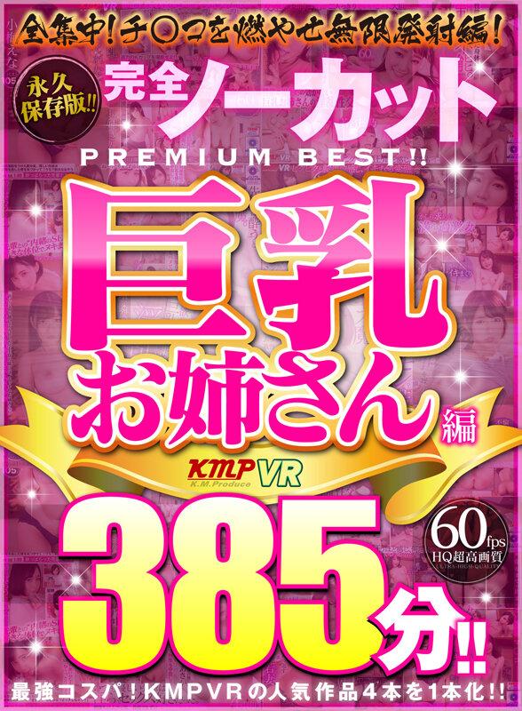 【VR】永久保存版！！完全ノーカットPREMIUM BEST！！巨乳お姉さん編385分！！ サンプル画像 1