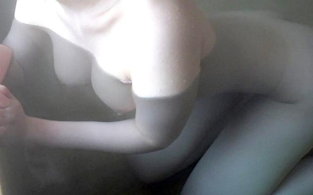 湯けむりちゃんねる【温泉女子】M乳ボイン女子が熱感しまくり油生ごっくん中出し！撮影以外の放送事故映像をノーカット！！湯女 すみれ ＃温泉Y●uTuber ＃桃源郷 ＃放送事故 ＃ガチイキ中出し 内田すみれ サンプル画像 3